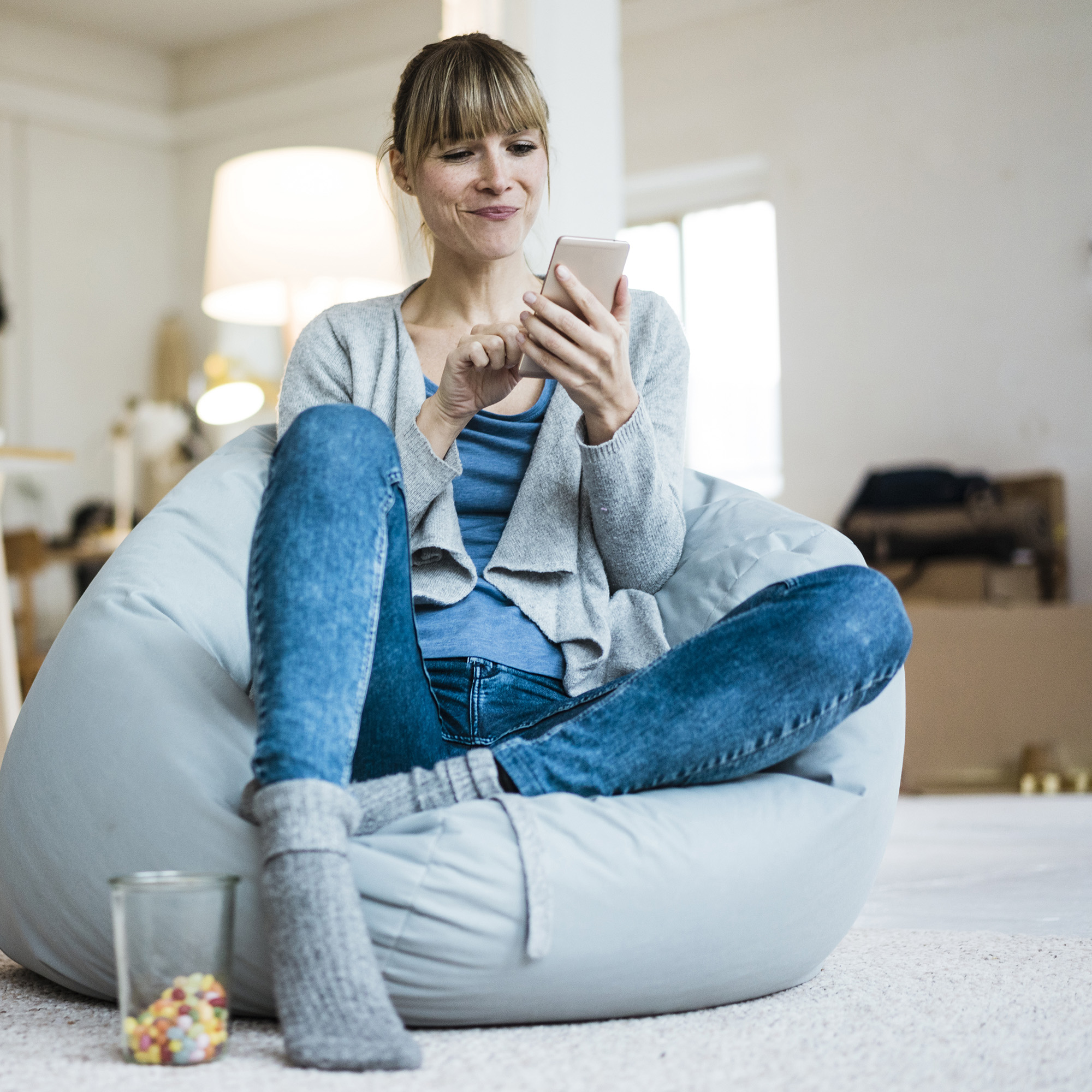 Indstil temperaturen, selv på afstand.
